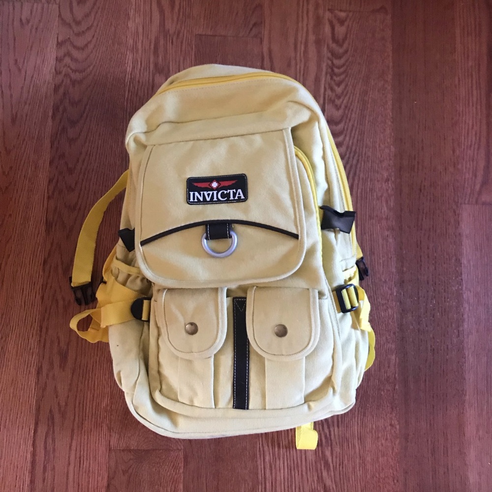 Invicta Backpack Yellow